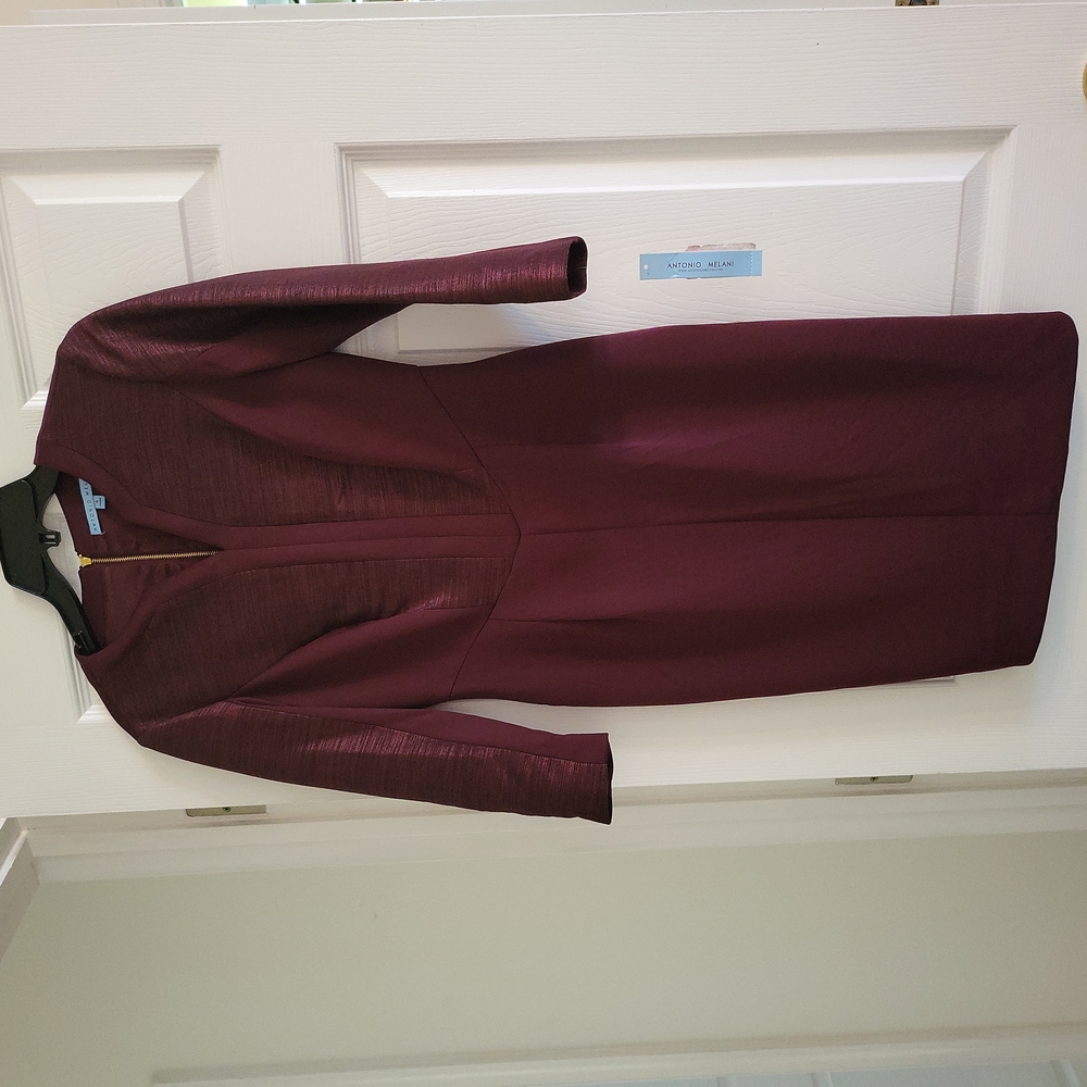 Burgundy Antonio Melani dress
